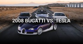 Bugatti Races the FASTEST Tesla in the World