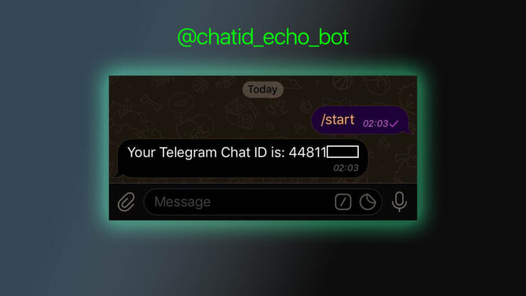 Telegram how to get chat id