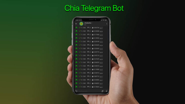 Chia Crypto Coin Bot for Telegram